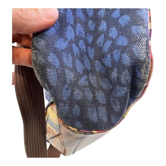 Fossil Key-Per Briefcase Coated Canvas Multi Messenger Bag with Wallets Set of 4 - Picture 8 of 13